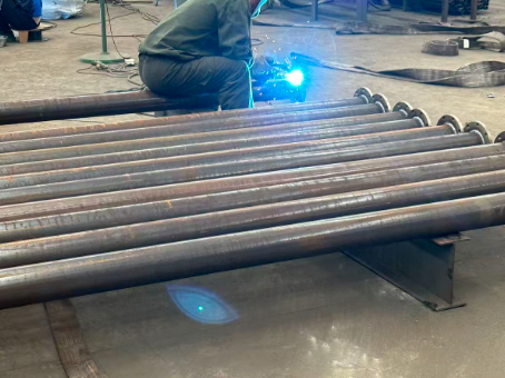 商丘20#无缝注浆管加工108*6钢花管棚管